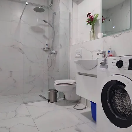 Apartment Polished With Sea Glimpse Sarande